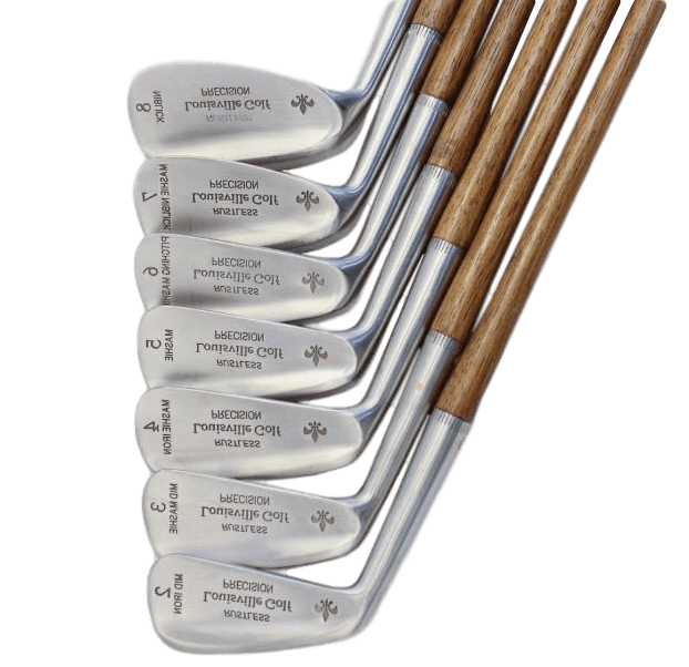 golf gear for cheap Precision Series Hickory Iron Set – Handcrafted for the Traditional Golfer