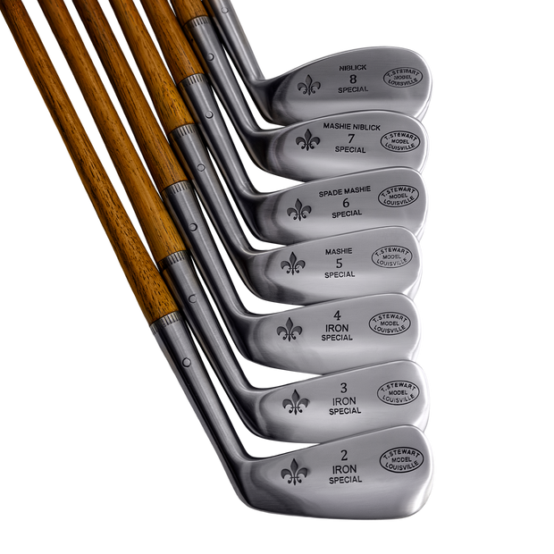 seventytwo_clubhous【 ANTIQUAGOLF×STCH 】 T. Stewart Series | Hickory Iron Set