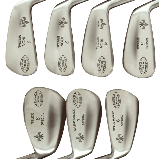 T. Stewart Series | Hickory Iron Set - Louisville Golf